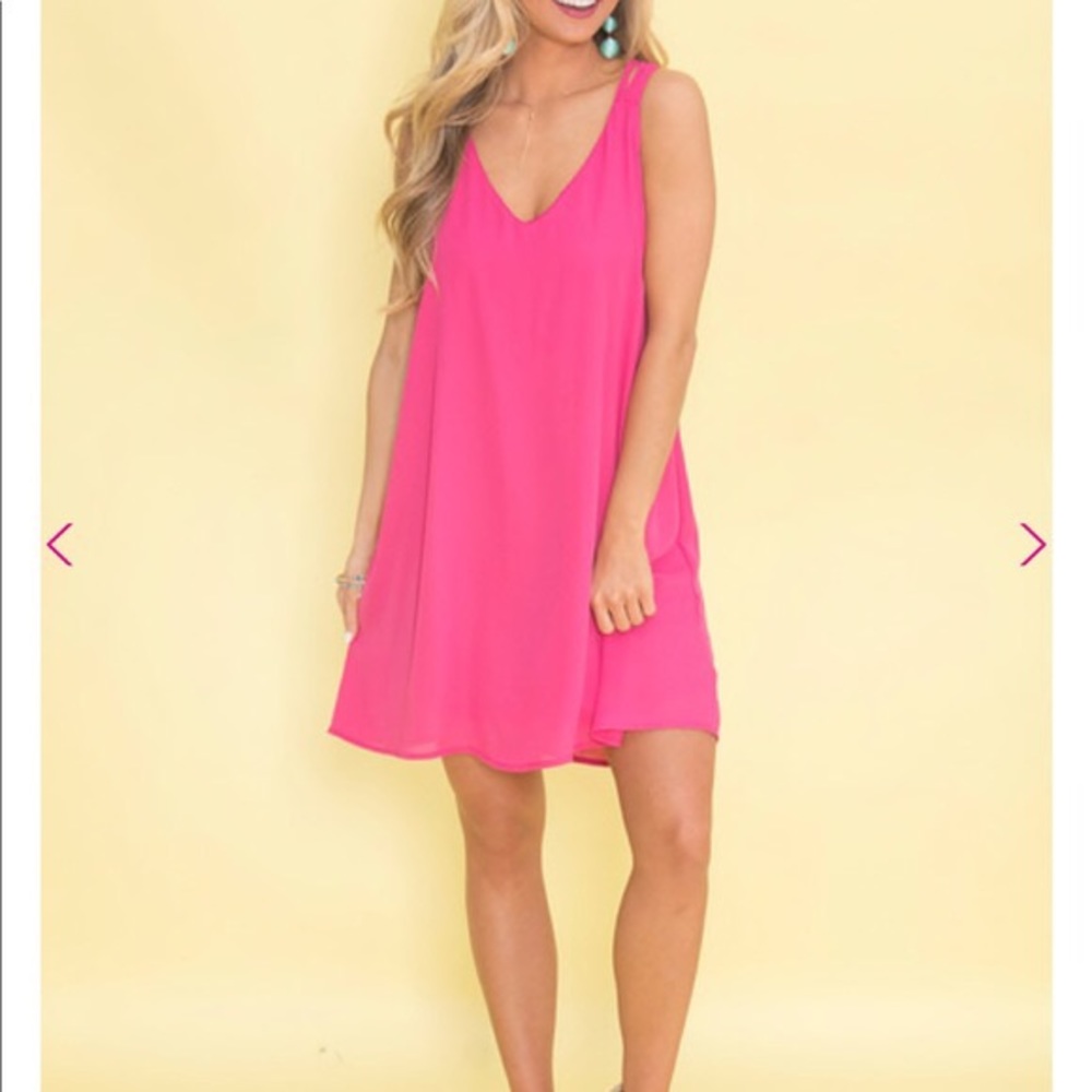 Pink Lily never worn dress